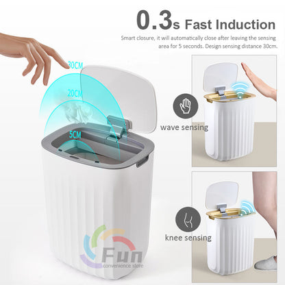 Smart Poubelle Avec Couvercle Pour Chambre Et Salon