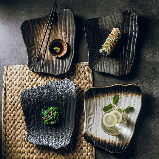 Assiette Sushi Assiette plate Assiette domestique créative