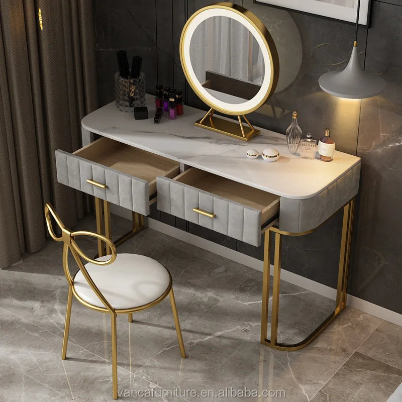 Coiffeuse de chambre à coucher de luxe