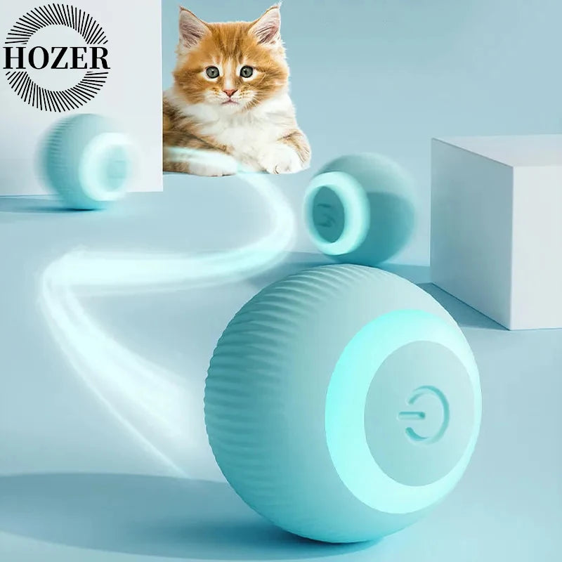 Balle interactive pour chat automatic