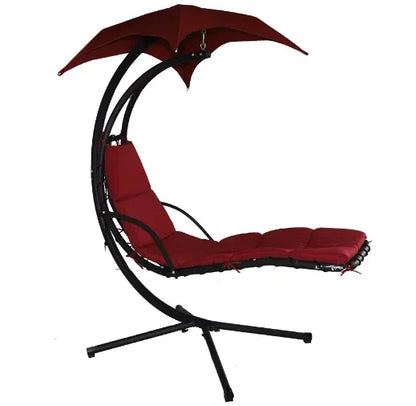 Hanging Chaise Lounger Chair Air Porch Swing Hammock Chair Canopy outdoor hanging swing chair /dream bed